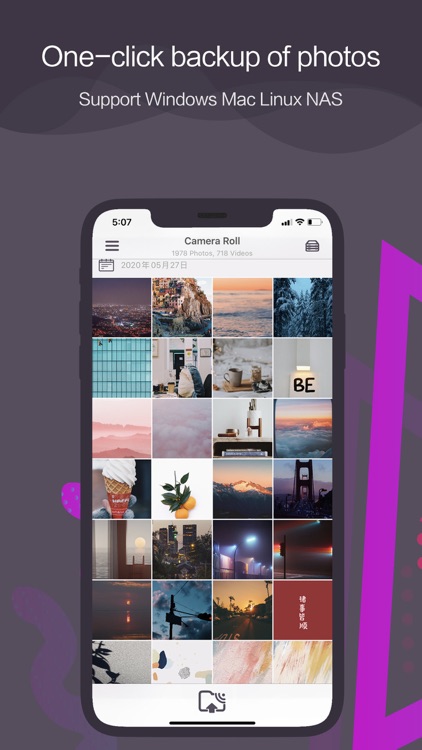 Photo Box - Camera roll backup