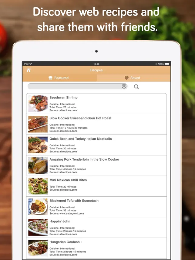 Captura de Pantalla 3 Shopper - List and Recipes iphone