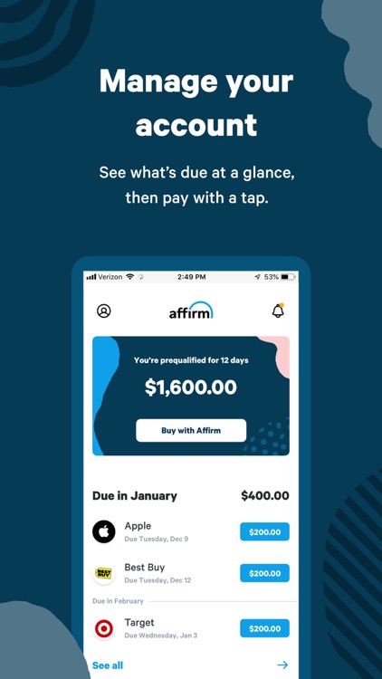 Affirm: A better way to pay screenshot-3
