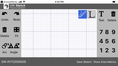 How to cancel & delete GW Sketch from iphone & ipad 1