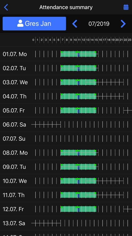 Attendance Clock GIRITON