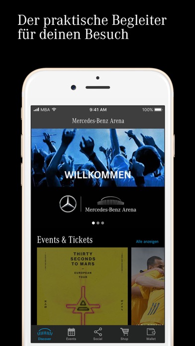How to cancel & delete Mercedes-Benz Arena Berlin from iphone & ipad 1