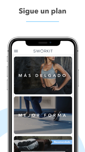 Sworkit Fitness & Workout App captura de pantalla 3