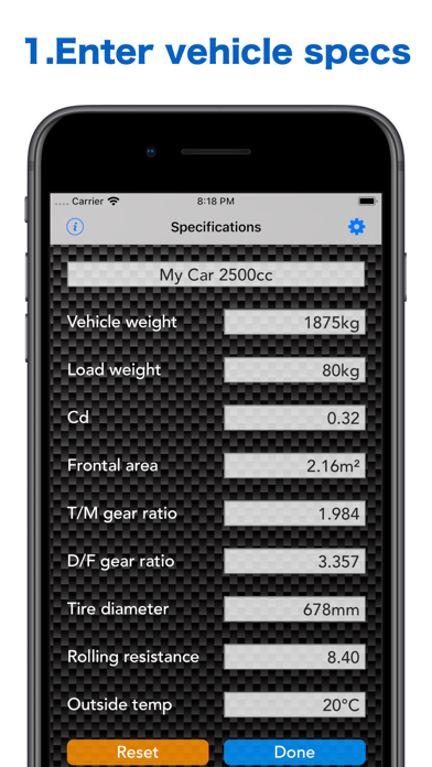 Vehicle Power Meter screenshot 3