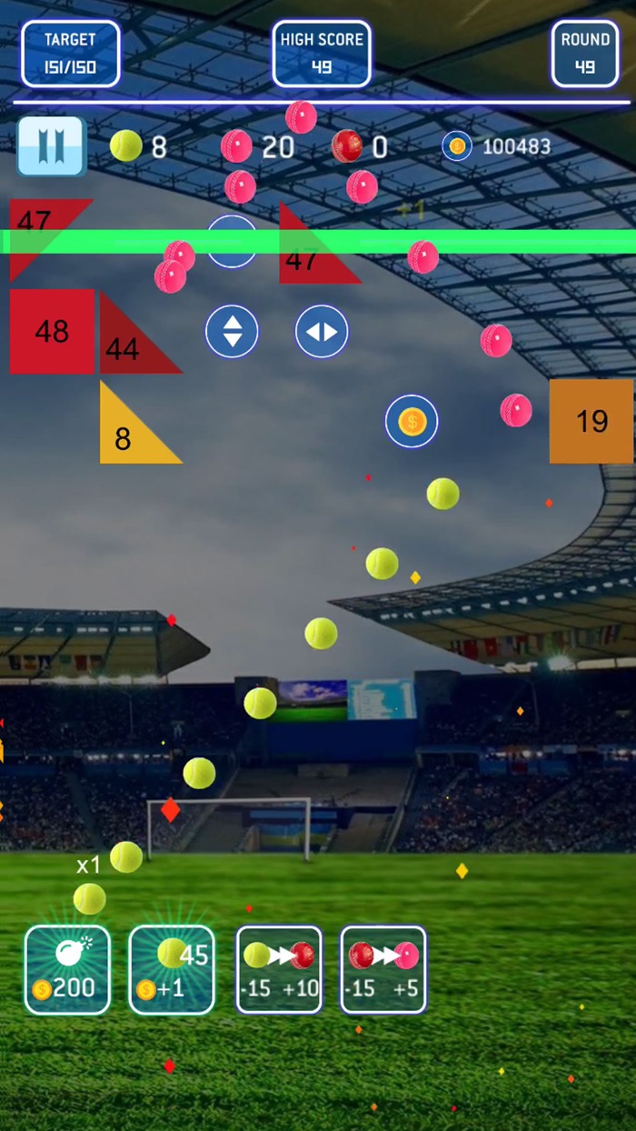 Blocky Cricket - Brick Ball