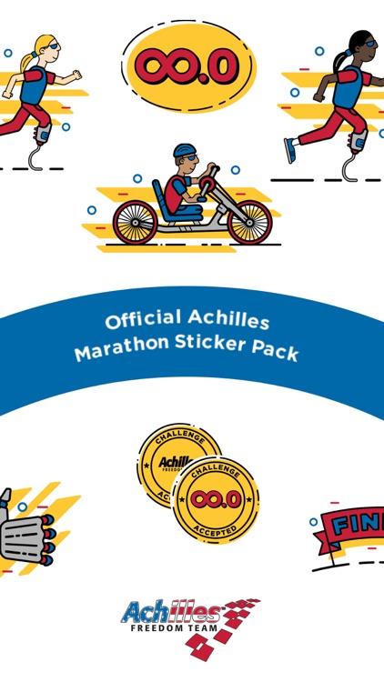 Achilles Marathon Sticker Pack screenshot-0