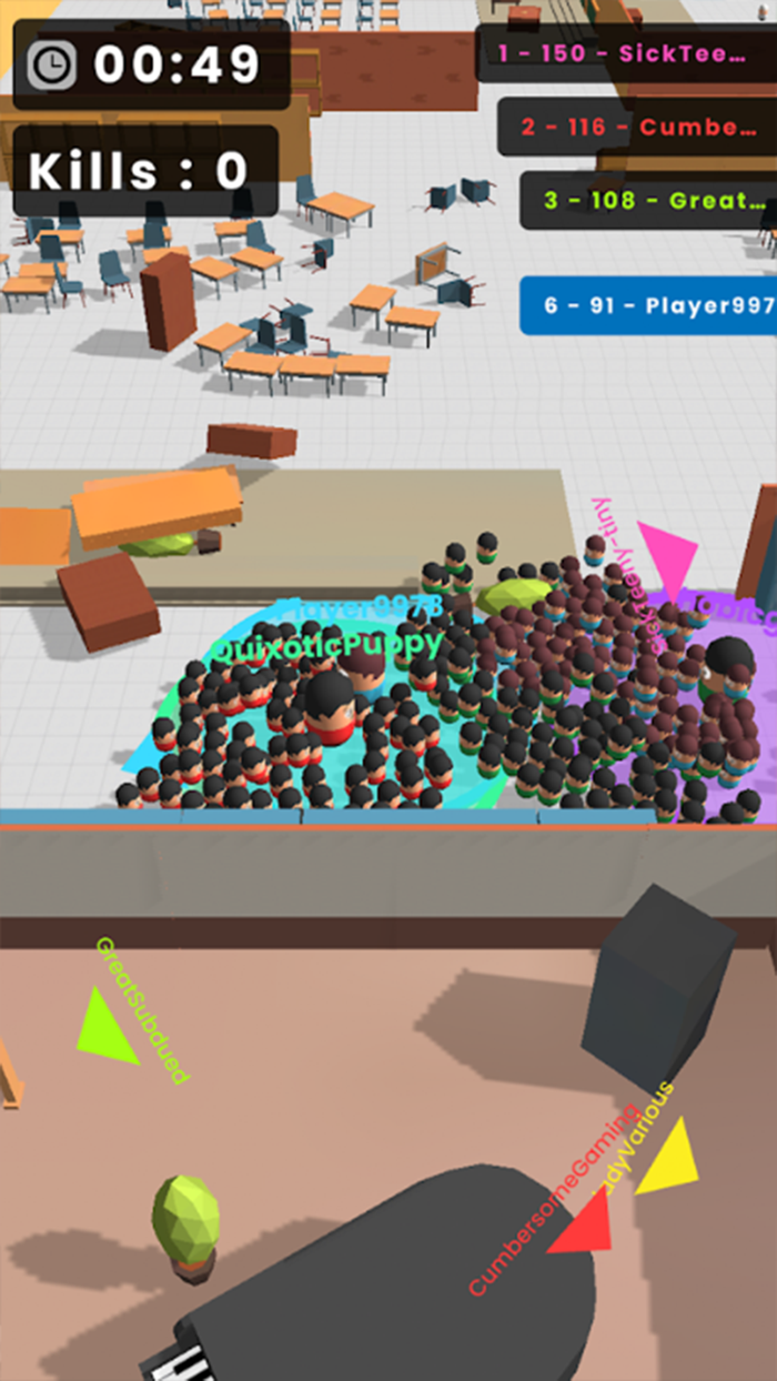 Crowd Popular city war