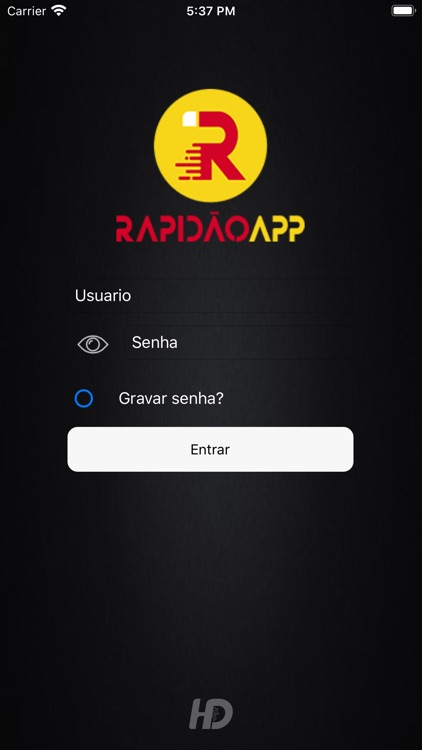 RapidãoApp para Comerciantes