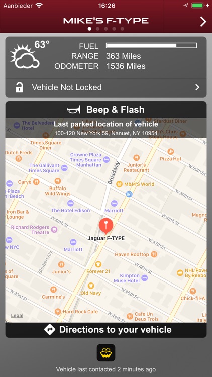 Jaguar InControl Remote