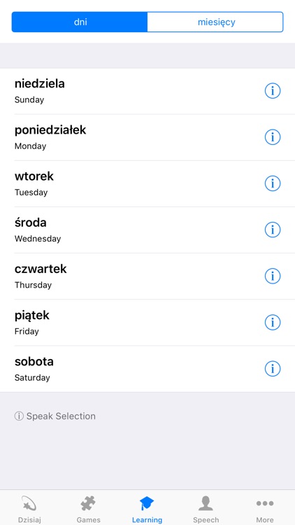 Learn Polish - Calendar screenshot-4