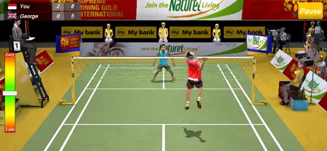 Badminton World Champion Sim, game for IOS
