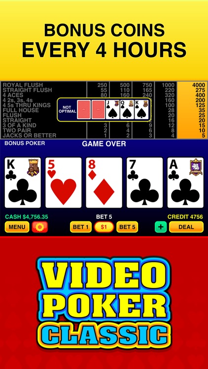 Video Poker Classic - 39 Games screenshot-3