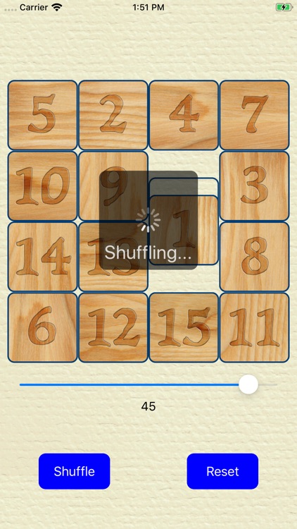 Fifteen wood Tiles on Paper screenshot-3