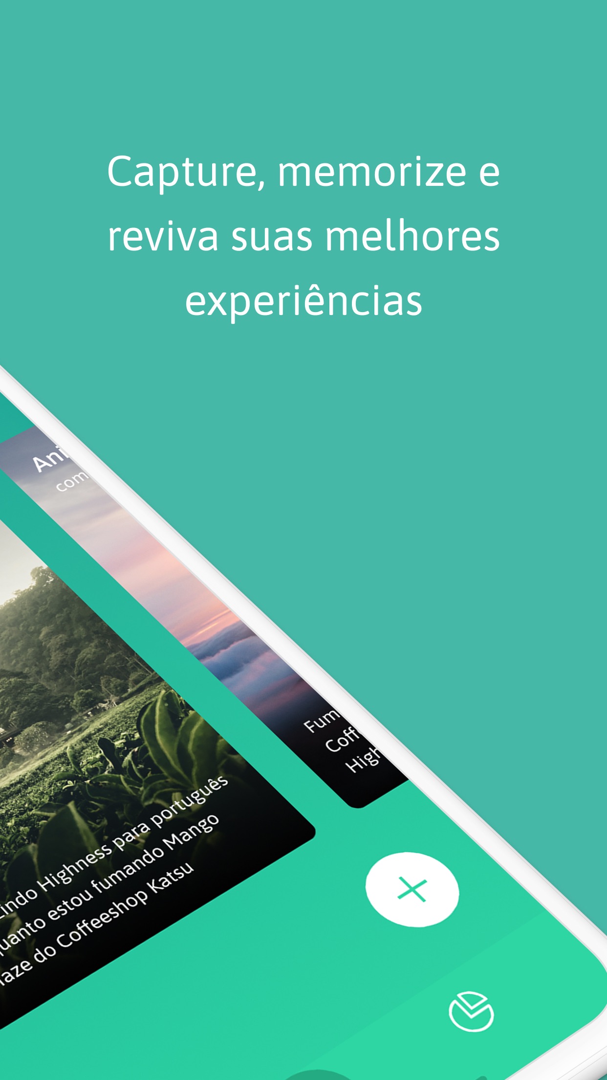 Screenshot do app Highness - Trip Journal
