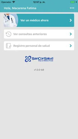 Game screenshot Salud en Línea apk