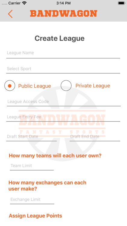 Bandwagon Fantasy Sports screenshot-3