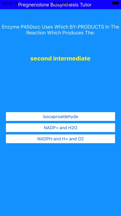 Pregnenolone Synthesis Tutor screenshot-4