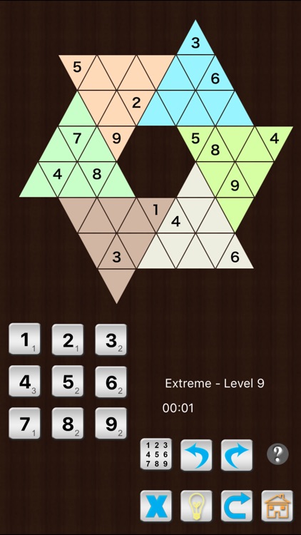 Star Sudoku - Six Triangles screenshot-4