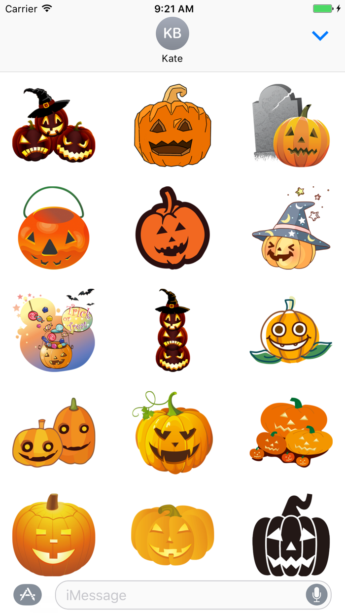 ハロウィーンステッカー3