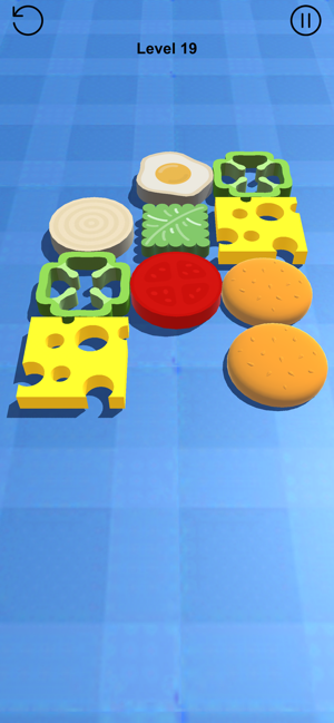 Stump Puzzle 3D - Burger Stack(圖2)-速報App