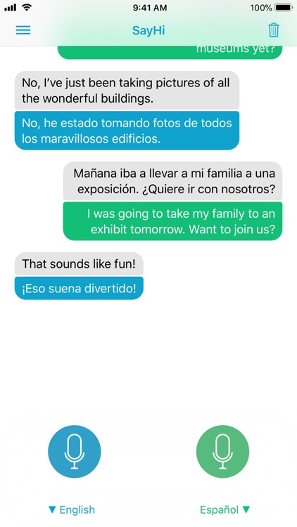 SayHi Translate screenshot-0