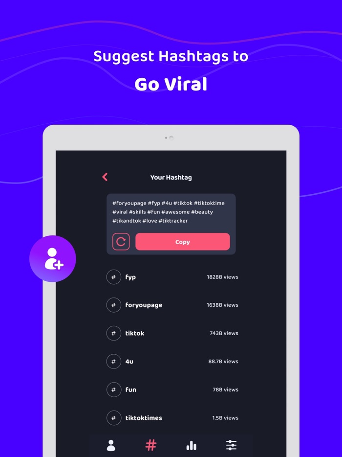 TikTracker Fans  Like Report