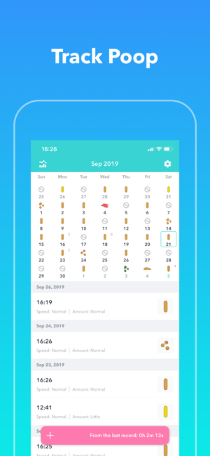 PCal - Poop Tracker,Calendar(圖1)-速報App