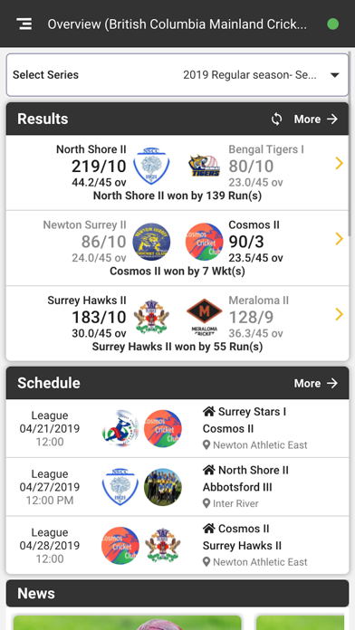 BCM Cricket League screenshot 4