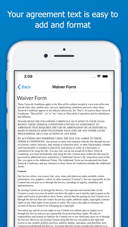 WaiverFile