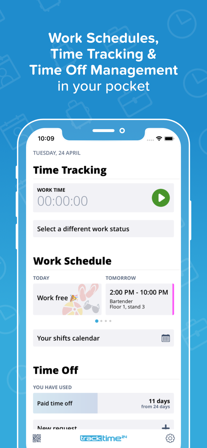 TrackTime24 - Staff Scheduling