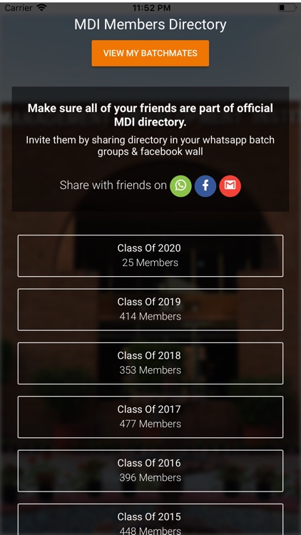 MDI Alumni