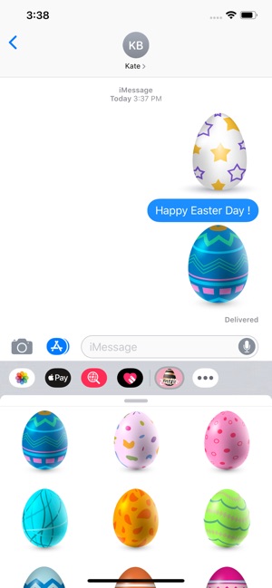 Shiny Easter Egg Stickers(圖2)-速報App