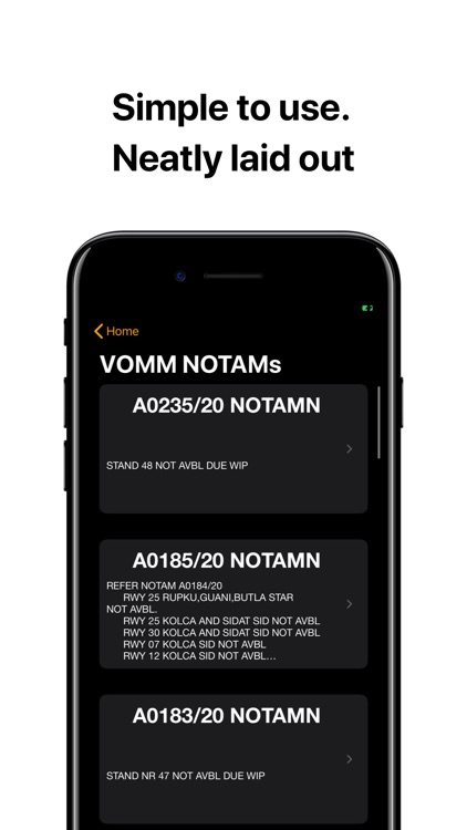 AeroNautical: METAR, NOTAMs screenshot-3