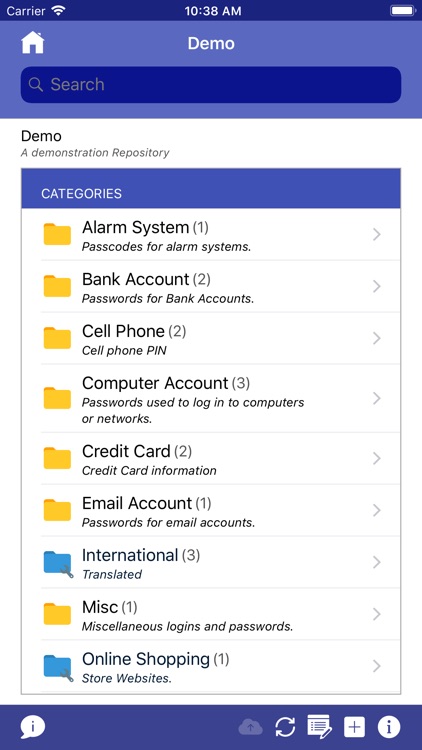 iPWMinder - Password Manager