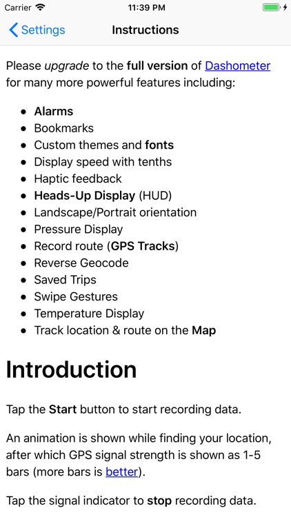 Dashometer-Lite GPS Dashboard