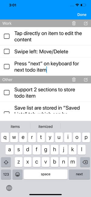 Simple ToDo List- check list(圖1)-速報App