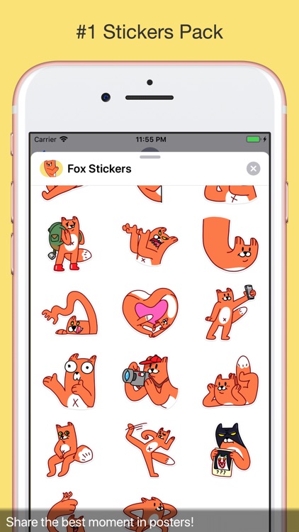 Fox Stickers Pro