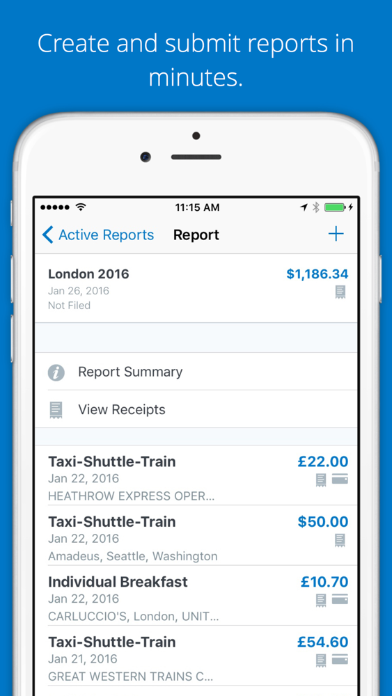 SAP Concur App for iPhone - Free Download SAP Concur for ...