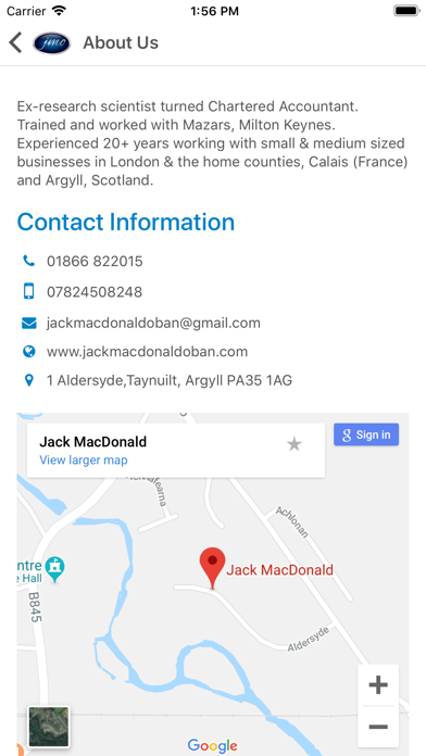 How to cancel & delete Jack MacDonald Oban Accountant from iphone & ipad 2