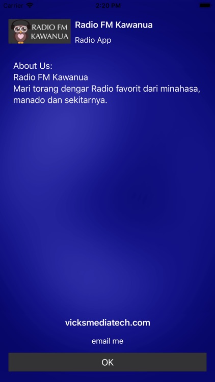 Radio FM Kawanua screenshot-3