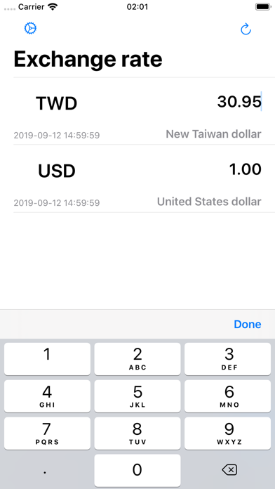 How to cancel & delete ER - Exchange rate from iphone & ipad 4