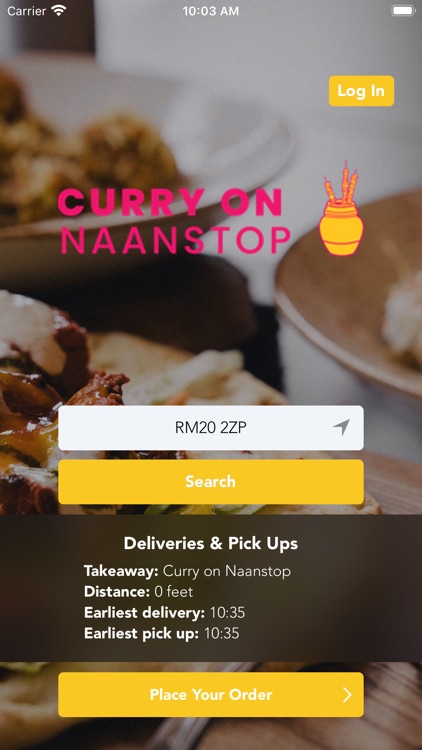 Curry on Naanstop