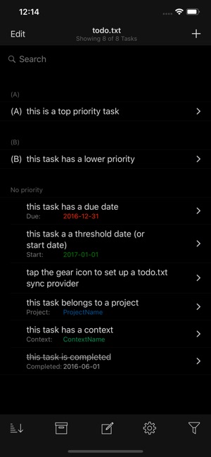 SwiftoDo for todo.txt(圖7)-速報App