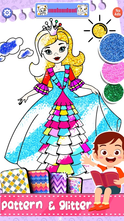 Princess Coloring And Drawing screenshot-3
