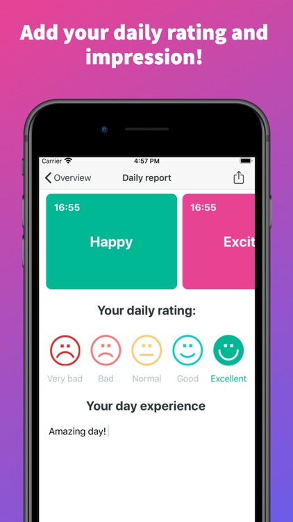 HappyApp: Mental state tracker screenshot-3