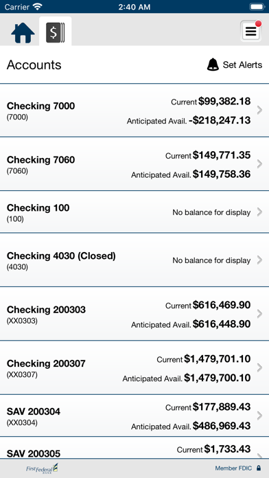 How to cancel & delete First Federal Bank NC Business from iphone & ipad 4