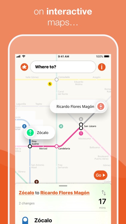 Mexico City Metro Map