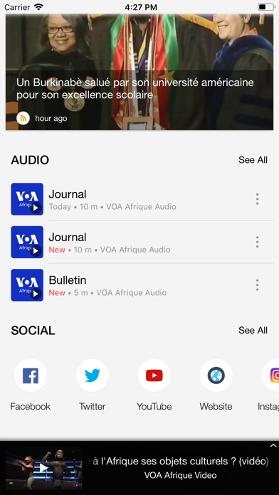VOA Afrique screenshot 2
