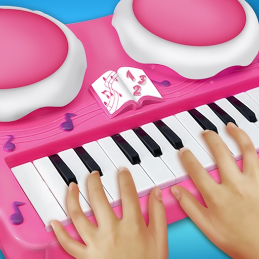 barbie pink piano