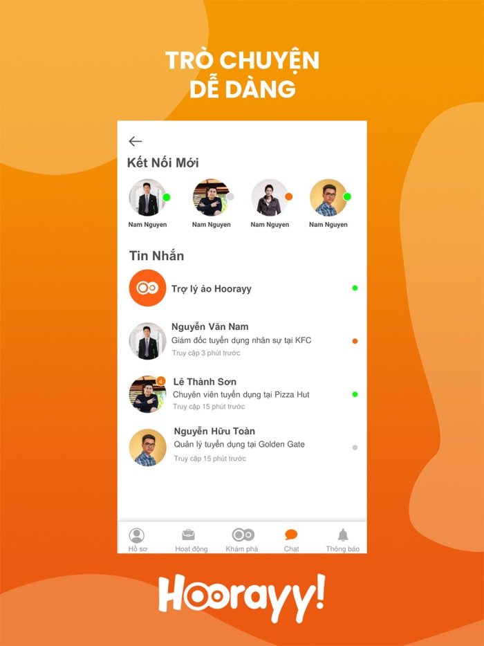 Hoorayy - Tìm việc siêu tốc